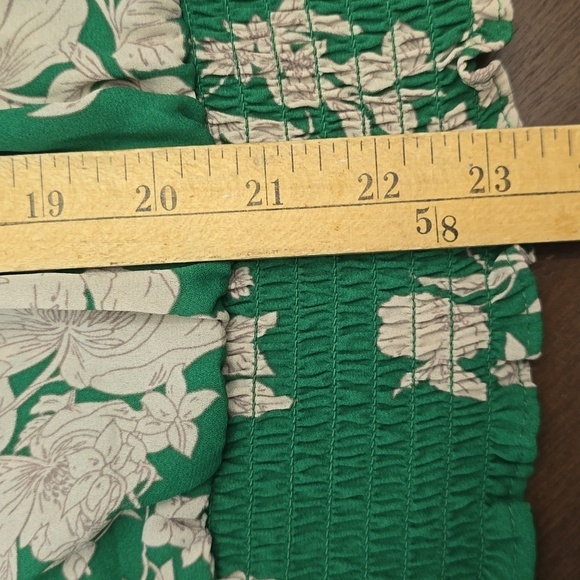 SIENNA SKY Women's S Green Floral Blouse New - Picture 4 of 7